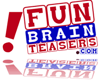 fun brain teasers logo puzzle